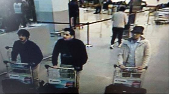 Islamic State bombing suspect in Brussels airport
