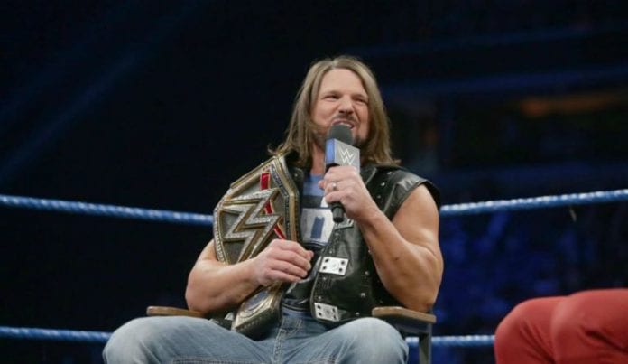  AJ Styles reveals dream opponent for Wrestlemania 34